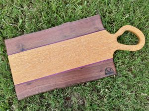 Live Edge Charcuterie Board